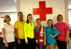Louisiana residents volunteering their services to the flood victims in Houston. 