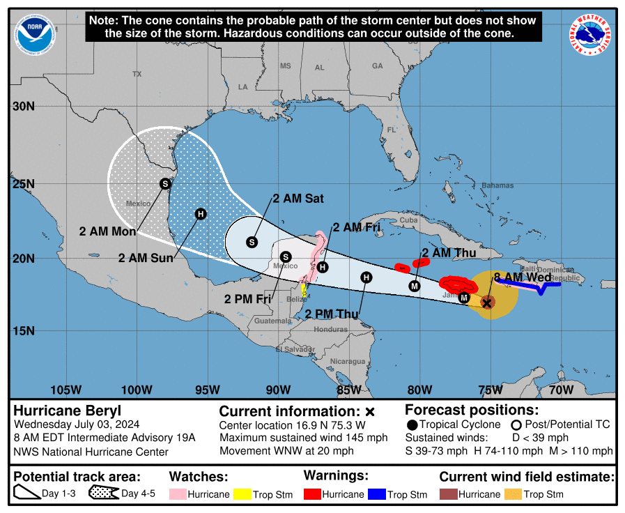 Red Cross Braces for Hurricane Beryl – Texas Gulf Coast American Red Cross